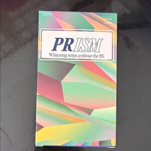 PRISM Whitening Strips with Vibrant Packaging